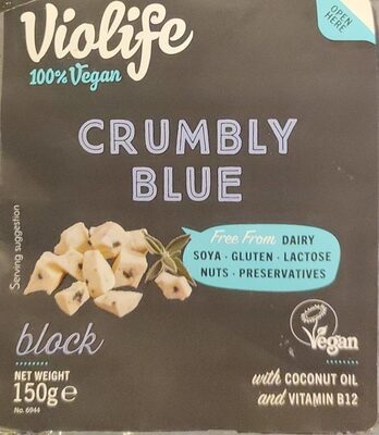 Crumbly blue
