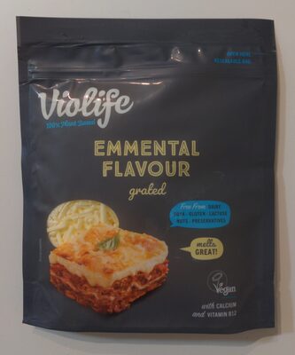 Emmental flavour grated