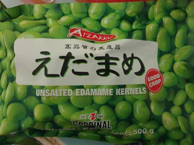 AIZAKKU unsalted edamame kernels