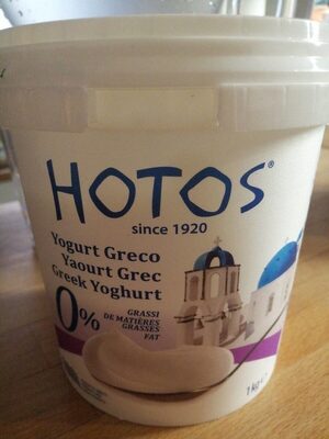 Hotos Yaourt Grec 0%