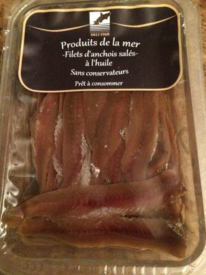 Filets d’anchois salés a l’huile