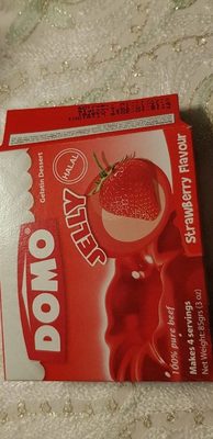 Domo Gelatin Jelly Strawberry