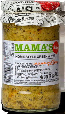 Hausgemachter Grüner Ajvar