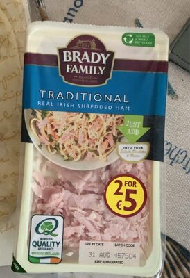 Traditional shredded ham