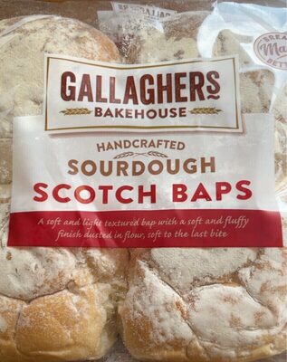 Sourdough baps
