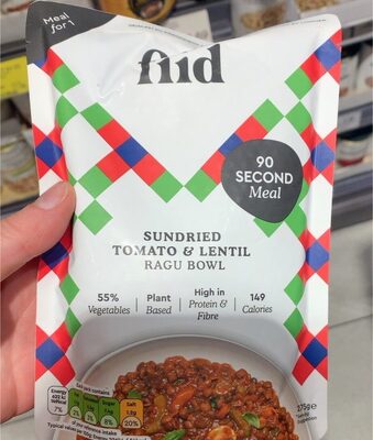 Sundried tomato ans lentil ragu