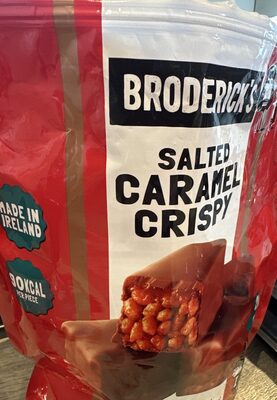 MADE IN RELAND 95KCAL PER PIECE BRODERICK'S SALTED