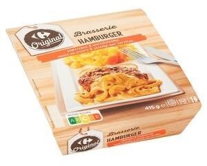 Carrefour Hamburger Sauce au Poivre & Stoemp aux Carottes