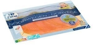 Filière Qualité Carrefour Extra Saumon Fumé Norvège 8 Tranches