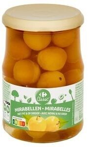 Carrefour Classic' Mirabelles avec Noyau & au Sirop