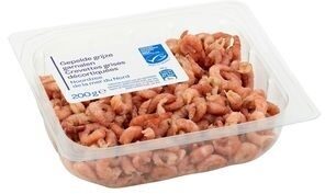 Crevettes Grises Décortiquées de la Mer du Nord