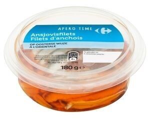 Carrefour Apero Time Filets d'Anchois à l'Orientale