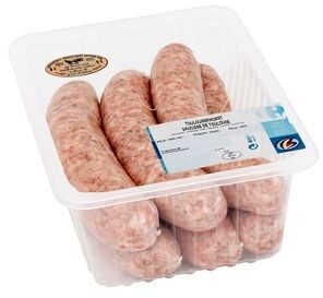 Carrefour Saucisse de Toulouse 6pc