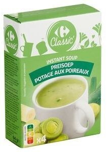 Carrefour Classic' Instant Soup Potage aux Poireau