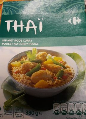 Thaï poulet au curry