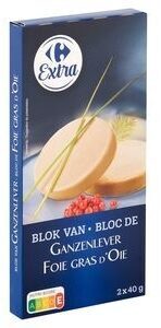 Carrefour Extra Bloc de Foie Gras d'Oie