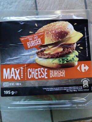Carrefour Classic' Maxi Cheese Burger