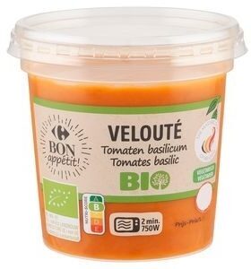 Carrefour Bio Bon Appétit! Velouté Tomates Basilic