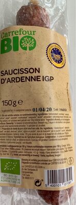 Saucisson d'Ardenne IGP