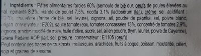Carrefour The Market Cannelloni Épinard, Poulet & Ricotta