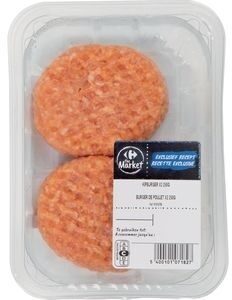 Carrefour Burger de Poulet 2pcs