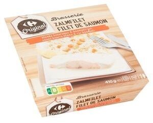 Carrefour Original Brasserie Filet de Saumon & Riz Basmati