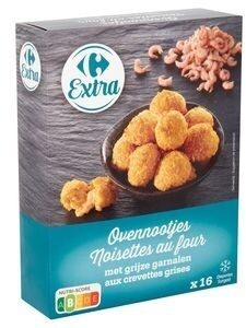 Carrefour Extra Noisettes au Four aux Crevettes Grises