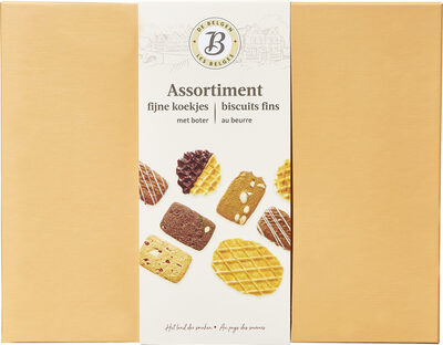 Assortiment biscuits fins au beurre