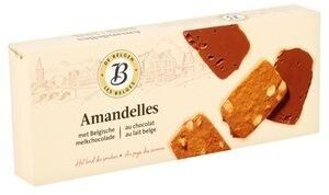 Les Belges Amandelles au Chocolat au Lait Belge