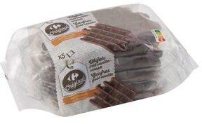 Carrefour Original Gaufres Goût Vanille avec Fantaisie Cacao