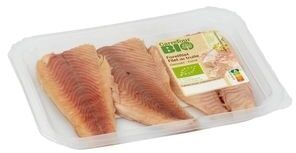 Carrefour Bio Filet de Truite Fumé