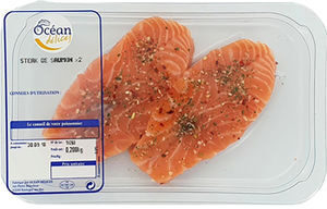 Océan Délices Steaks de Saumon 2 pièces