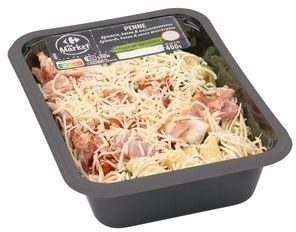 Carrefour The Market Traiteur Trattoria Penne Epinards, Bacon