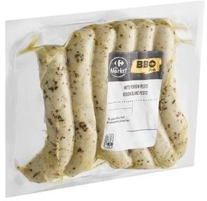 Carrefour The Market BBQ Boudin Blanc Pesto
