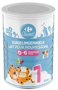 Lait pour nourrissons 0-6 mois