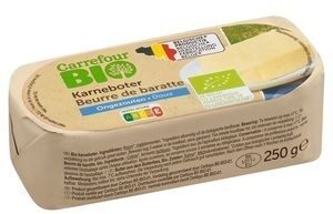 Carrefour Bio Beurre de Baratte