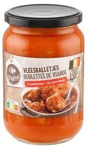 Carrefour Original Boulettes de Viande à la Sauce Tomate