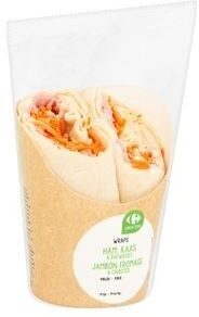 Wraps jambon & Gouda