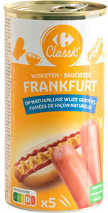 Carrefour Saucisses Frankfurt