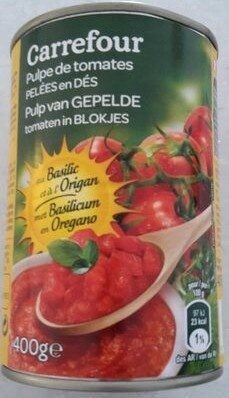 Pulpe de Tomates pelées en dés