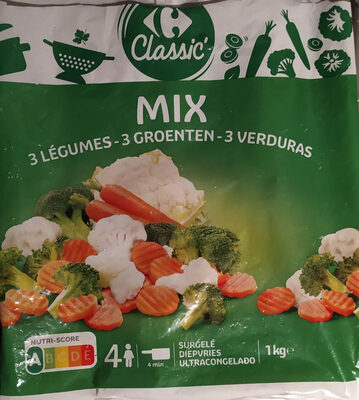 Mix 3 légumes