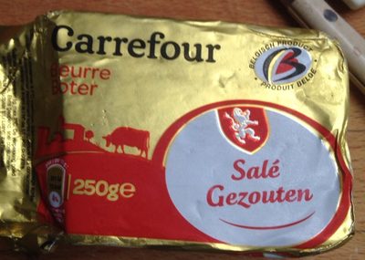 Beurre gastronomique demi-sel