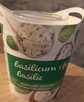 Fromage frais fouetté basilic