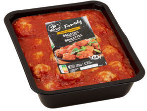 Carrefour The Market Traiteur Gourmet Boulettes Sauce Tomate