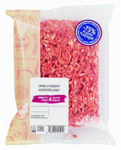 Haché porc et boeuf.