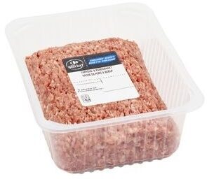 Haché porc et boeuf.