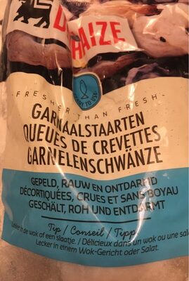Queues de crevettes