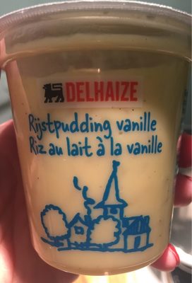 Riz au lait à la vanille