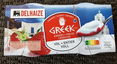 Greek yoghurt fraise