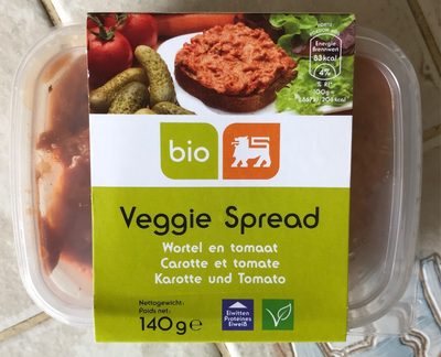 Veggie Spread Carotte et Tomate